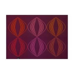 Le Jacquard Français Sets De Table Set De Table En Coton Vibration Prune 50 X 36 -Tabliers et torchons Soldes set de table en coton vision prune 50 x 36 4