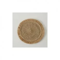 Wadiga Sets De Table Set De Table En Jute Rond D38cm 5 Wadiga Sets De Table Set De Table En Jute Rond D38cm -Tabliers et torchons Soldes set de table en jute rond d38cm 2