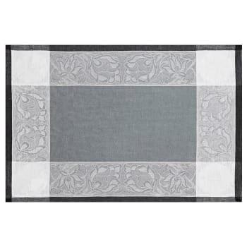 Le Jacquard Français Sets De Table Set De Table En Lin Ardoise 54 X 38 3 Le Jacquard Français Sets De Table Set De Table En Lin Ardoise 54 X 38 – Image 3