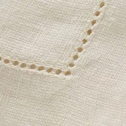 Alexandre Turpault Sets De Table Set De Table En Lin Blanc 37x50 -Tabliers et torchons Soldes set de table en lin blanc 37x50 3