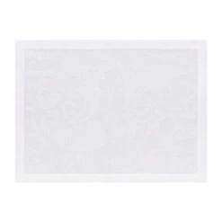 Le Jacquard Français Sets De Table Set De Table En Lin Blanc 50 X 38