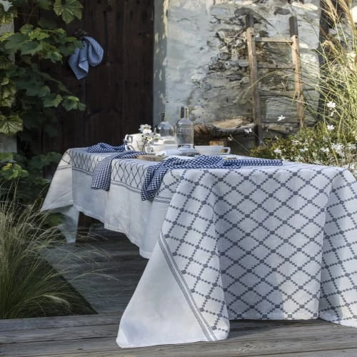 Alexandre Turpault Sets De Table Set De Table En Lin Bleu 37x50 3 Alexandre Turpault Sets De Table Set De Table En Lin Bleu 37x50 – Image 3