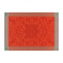 Le Jacquard Français Sets De Table Set De Table En Lin Cornaline 54 X 38