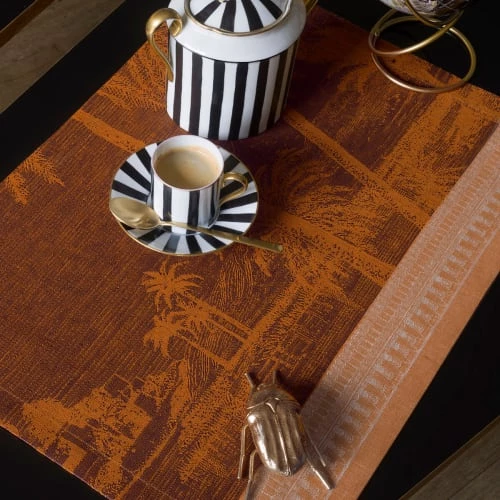 Le Jacquard Français Sets De Table Set De Table En Lin Desert 50 X 36 2 Le Jacquard Français Sets De Table Set De Table En Lin Desert 50 X 36 – Image 2