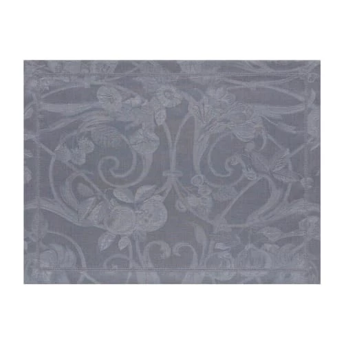 Le Jacquard Français Sets De Table Set De Table En Lin Gris 50 X 38 1 Le Jacquard Français Sets De Table Set De Table En Lin Gris 50 X 38