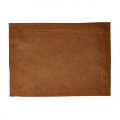 Alexandre Turpault Sets De Table Set De Table En Lin Marron 37x50