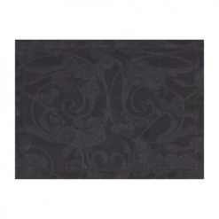 Le Jacquard Français Sets De Table Set De Table En Lin Onyx 50 X 38