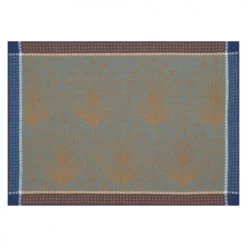 Le Jacquard Français Sets De Table Set De Table En Lin Paon 50 X 36