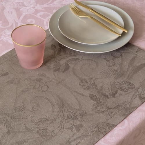 Le Jacquard Français Sets De Table Set De Table En Lin Poivre Gris 50 X 38 2 Le Jacquard Français Sets De Table Set De Table En Lin Poivre Gris 50 X 38 – Image 2