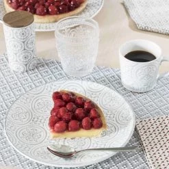 Maisons Du Monde Sets De Table Set De Table Gris 30 X 45 Cm - Lot De 4 -Tabliers et torchons Soldes set de table gris 30 x 45 cm 1000 1 24 154225 6