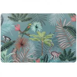 Maisons Du Monde Sets De Table Set De Table Imprimé Tropical Multicolore - Lot De 4