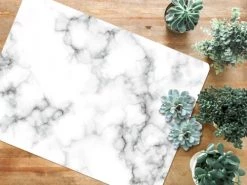 Le Grand Cirque Sets De Table Set De Table Marbre Blanc 36x48cm -Tabliers et torchons Soldes set de table marbre blanc 36x48cm 2