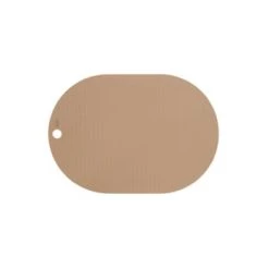 OYOY Living Design Sets De Table Set De Table Marron En Silicone 33x46cm - Lot De 2 -Tabliers et torchons Soldes set de table marron en silicone 33x46cm lot de 2 3