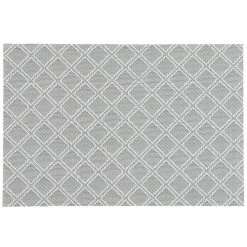 Maisons Du Monde Sets De Table Set De Table Motifs Losanges Blancs - Lot De 2