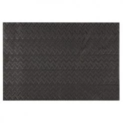 Maisons Du Monde Sets De Table Set De Table Noir Motifs Chevrons - Lot De 4