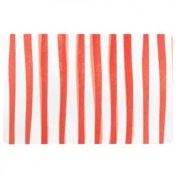 Maisons Du Monde Sets De Table Set De Table Orange, Jaune Et Blanc - Lot De 4