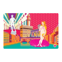 Pylones Sets De Table Set De Table Polyester 44x28,5cm