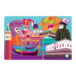 Pylones Sets De Table Set De Table Polyester 44x28,5cm