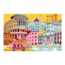 Pylones Sets De Table Set De Table Polyester 44x28,5cm