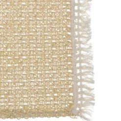 Wadiga Sets De Table Set De Table Rectangulaire Beige Et Blanc - 51x30cm 5 Wadiga Sets De Table Set De Table Rectangulaire Beige Et Blanc - 51x30cm -Tabliers et torchons Soldes set de table rectangulaire beige et blanc 51x30cm 2