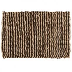 Maisons Du Monde Sets De Table Set De Table Rectangulaire Bicolore En Jonc De Mer