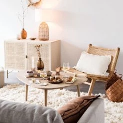 Tabliers et torchons Soldes -Tabliers et torchons Soldes set de table rond beige et blanc 1000 11 27 194695 5