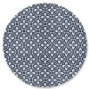 STC Sets De Table Set De Table Rond Carreau De Ciment Bleu Et Blanc D38cm