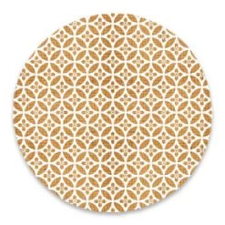 STC Sets De Table Set De Table Rond Carreau De Ciment Jaune Et Blanc D38cm -Tabliers et torchons Soldes set de table rond carreau de ciment jaune et blanc d38cm 2