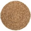 Maisons Du Monde Sets De Table Set De Table Rond En Fibre Végétale Tressée - Lot De 2