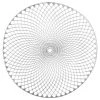 Home Maison Sets De Table Set De Table Rond En Filigranne Plastique Argent X 38
