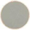 Maisons Du Monde Sets De Table Set De Table Rond En Jute Bleu Et Beige - Lot De 4