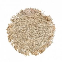 Bazar Bizar Sets De Table Set De Table Rond En Rotin Naturel