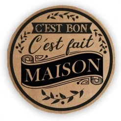 STC Sets De Table Set De Table Rond En Toile De Jute D38