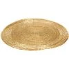 Wadiga Sets De Table Set De Table Rond Perles Dorées D30cm