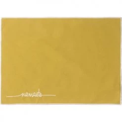 Febronie Sets De Table Set De Table (set De 4) En Coton 50x35 Jaune Zest