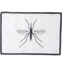 Febronie Sets De Table Set De Table (set De 4) En Coton 50x35 Terracotta -Tabliers et torchons Soldes set de table set de 4 en coton 50x35 noir 1