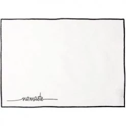 Febronie Sets De Table Set De Table (set De 4) En Coton 50x35 Noir