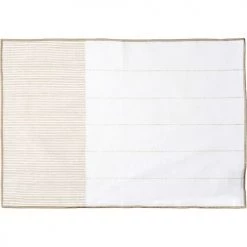 Febronie Sets De Table Set De Table (set De 4) En Coton 50x35 Sable