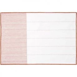 Febronie Sets De Table Set De Table (set De 4) En Coton 50x35 Terracotta