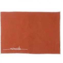 Febronie Sets De Table Set De Table (set De 4) En Coton 50x35 Terracotta