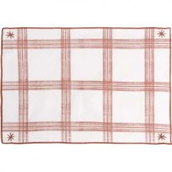 Febronie Sets De Table Set De Table (set De 4) En Coton 50x35 Terracotta