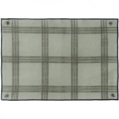 Febronie Sets De Table Set De Table (set De 4) En Coton 50x35 Vert Lichen