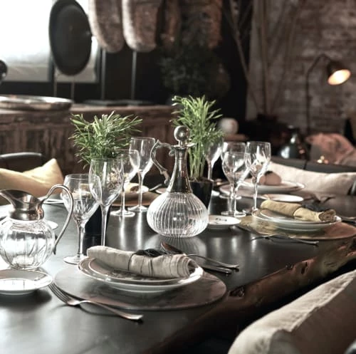 Lo De Manuela Sets De Table Set De Table Shamba Bleu 36 Cm 2 Lo De Manuela Sets De Table Set De Table Shamba Bleu 36 Cm – Image 2