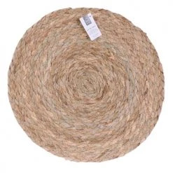 The Home Deco Factory Sets De Table Set De Table Tressé Bord De Mer Diam. 38 Cm Beige -Tabliers et torchons Soldes set de table tresse bord de mer diam 38 cm beige 3