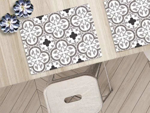 Le Grand Cirque Sets De Table Set De Table Tuileries Moka 36x48cm 2 Le Grand Cirque Sets De Table Set De Table Tuileries Moka 36x48cm – Image 2