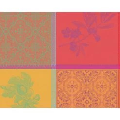 Garnier Thiebaut Sets De Table Set Enduit Imperméable Multicolore 40X50 5 Garnier Thiebaut Sets De Table Set Enduit Imperméable Multicolore 40X50 -Tabliers et torchons Soldes set enduit impermeable multicolore 40x50 4