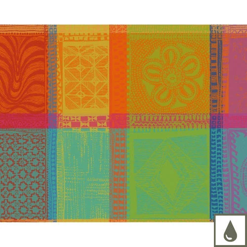 Garnier Thiebaut Sets De Table Set Enduit Imperméable Orange 40X50 1 Garnier Thiebaut Sets De Table Set Enduit Imperméable Orange 40X50