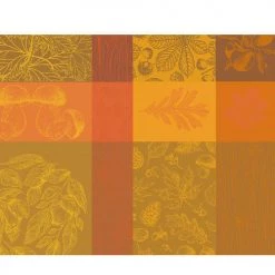 Garnier Thiebaut Sets De Table Set Orange 40X50