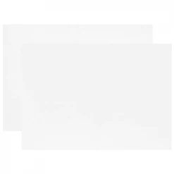 Maisons Du Monde Sets De Table Blanc à Paillettes 33x48 (x2)