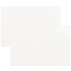 Maisons Du Monde Sets De Table En Coton Et Lurex Doré 48x33 (x2)